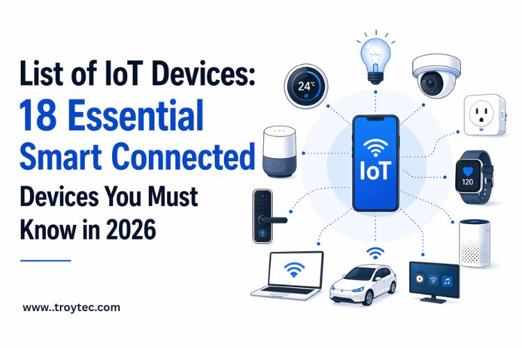 list of IoT devices